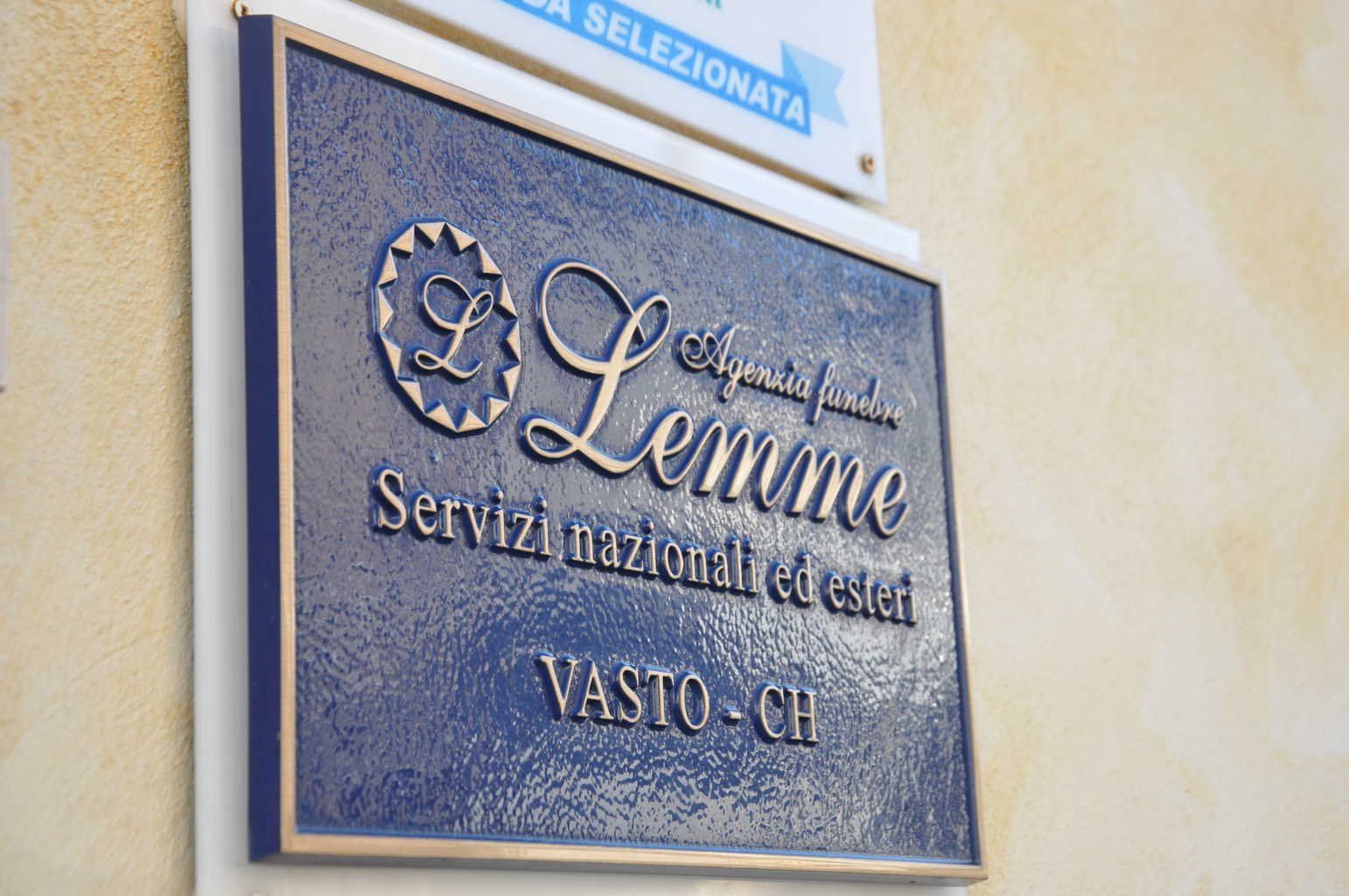 agenzia funebre Lemme, Vasto