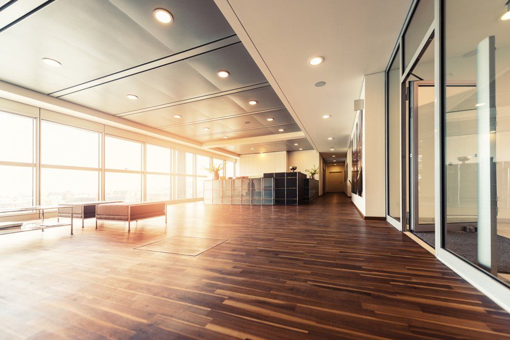 Empty Office with Modern Ceiling — Kenwick, WA — Acoustix