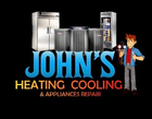 John's Heating, Cooling, and Appliance Repair Fayetteville Ga Logo