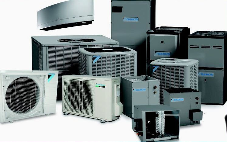 Daikin is another Brand of HVAC products made by Goodman MFG
Furnace. Mini Split, Heat Pumps, AC Units, Evaporator Coils, and Air Handlers
