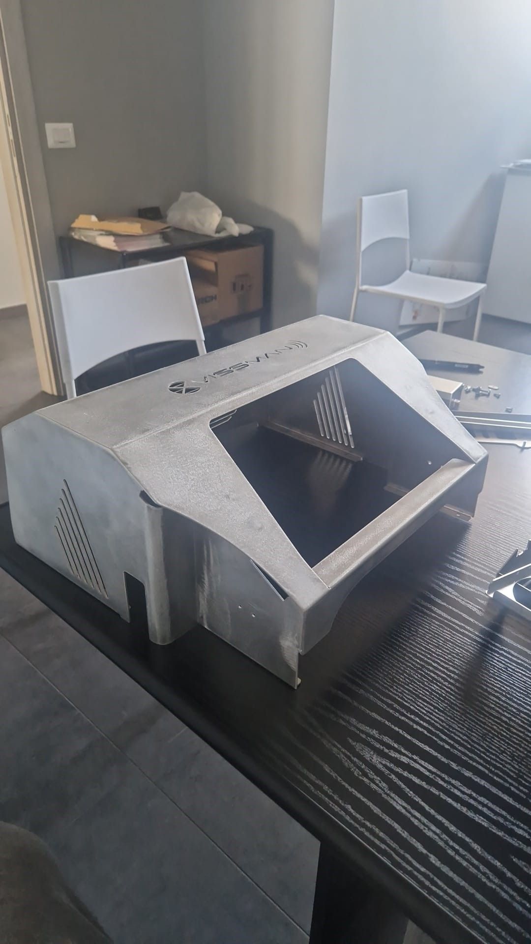 lastra alluminio piegato e saldato