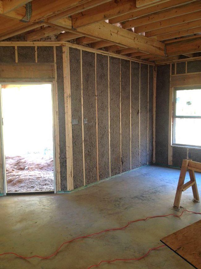 Cellulose Insulation on Wall — Hot Springs, AR — Southern Insulation & Gutters Inc