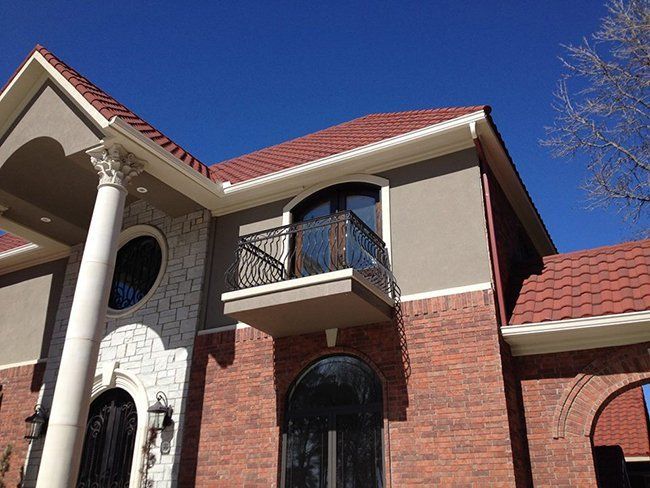 Exterior of Modern House — Hot Springs, AR — Southern Insulation & Gutters Inc