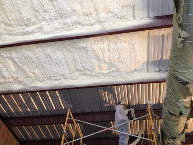 Foam Insulation on Ceiling — Hot Springs, AR — Southern Insulation & Gutters Inc