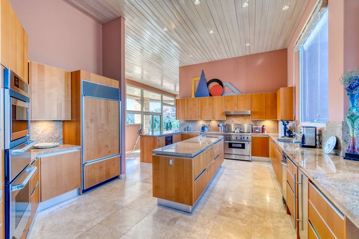 A luxury orange kitchen in arizona