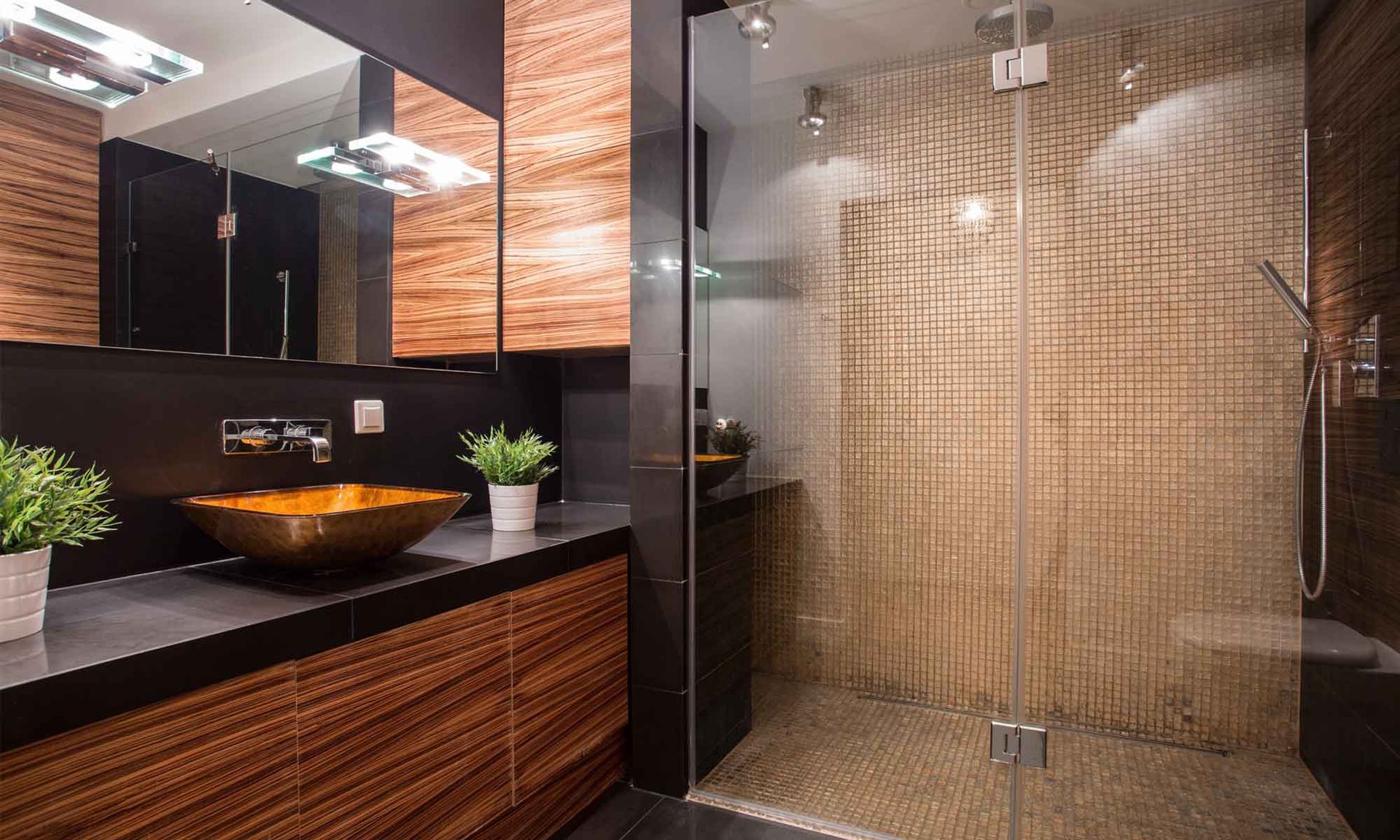 Modern bathroom design