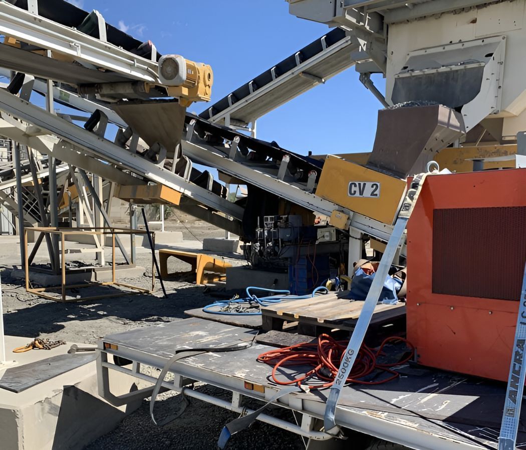 A Conveyor Belt With The Number 2 On It — Belt Maintenance & Supplies Pty Ltd In Nindaroo, QLD