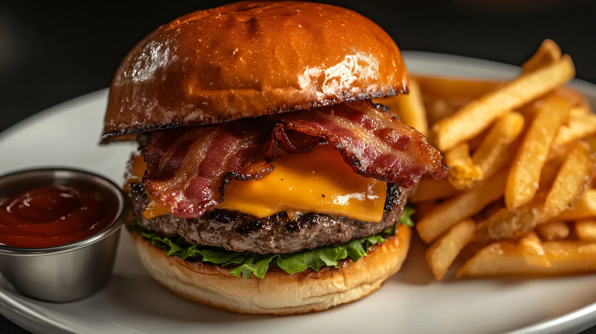 A restaurant with a lot of tables and chairs