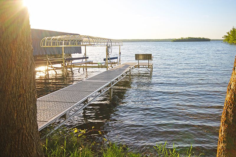 EZ Dock brand floating dock