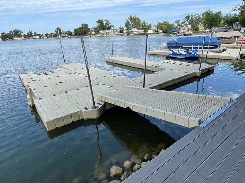 Polyethylene gangways