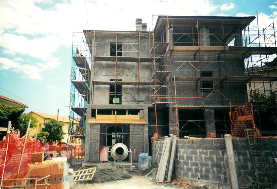 Edificio in costruzione