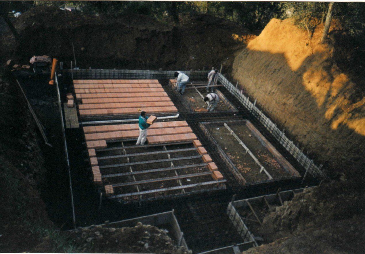 Fondamenta di una casa