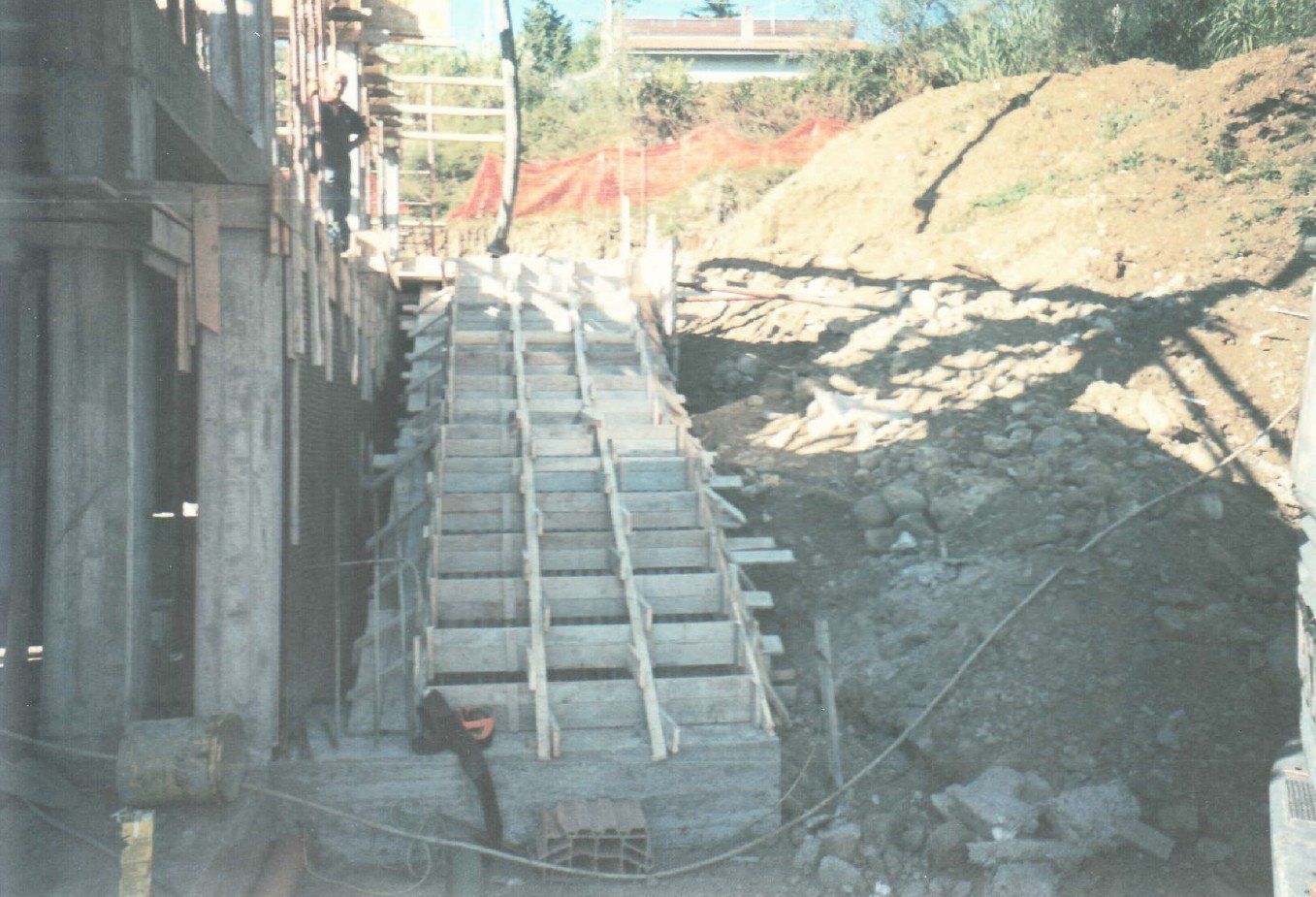 Scavo di un'impresa edile