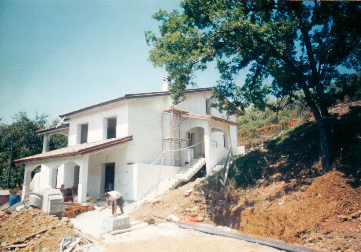 Villetta in costruzione