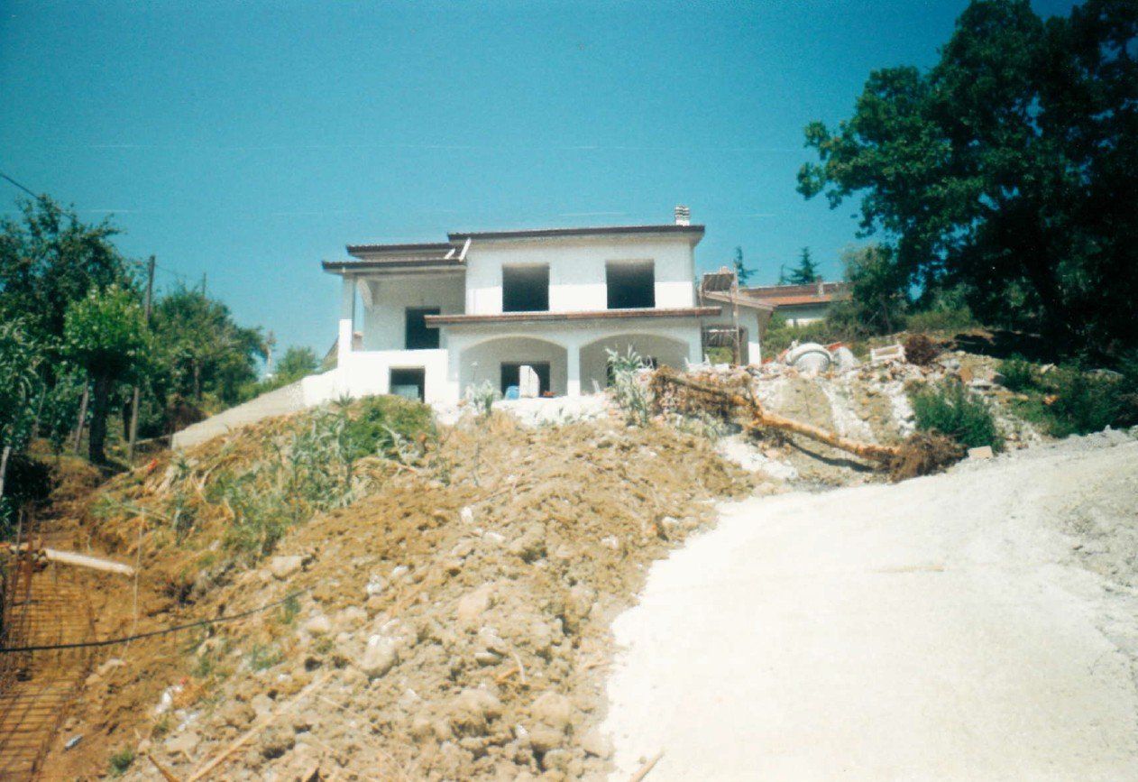 Villa in costruzione