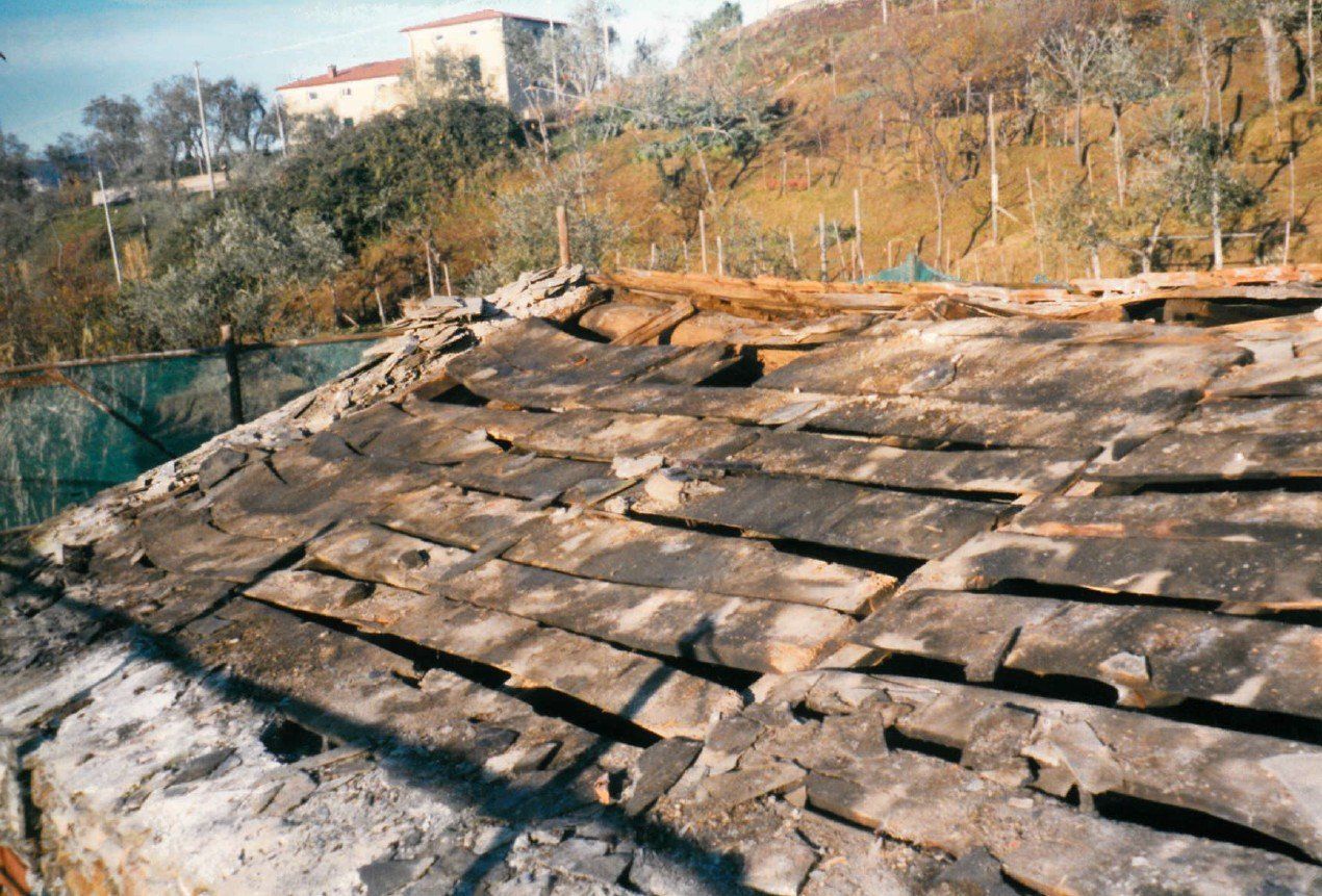 Rifacimento copertura di una casa