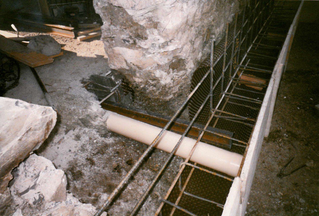 Rifacimento tubature di un rustico