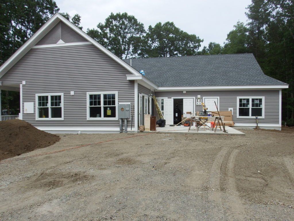 Front of Newly Built House — Georgetown, MA — Caruso & McGovern Construction Inc.
