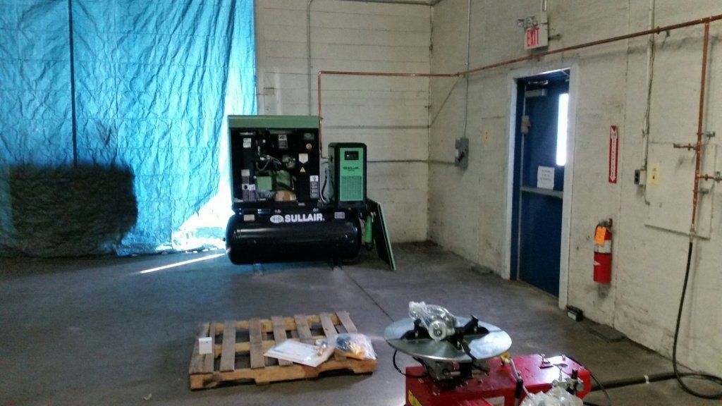 Air Compressor Installation at Appleton Paper