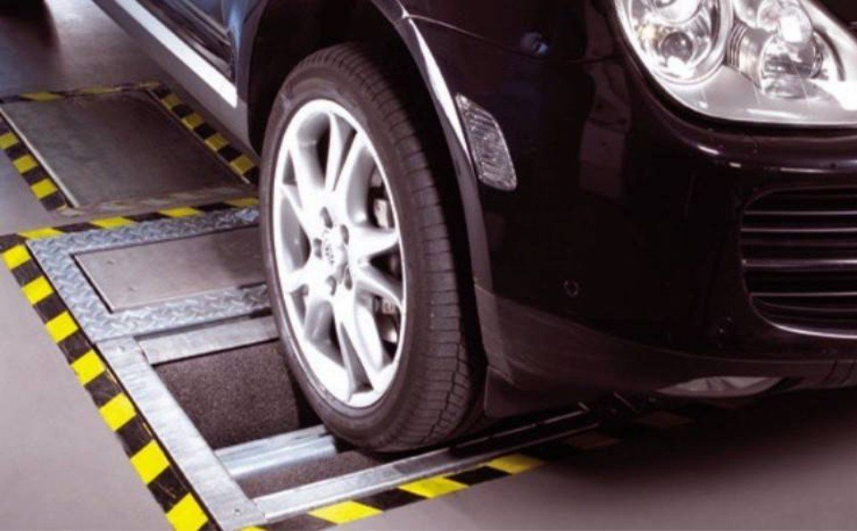 controllo attrito pneumatici