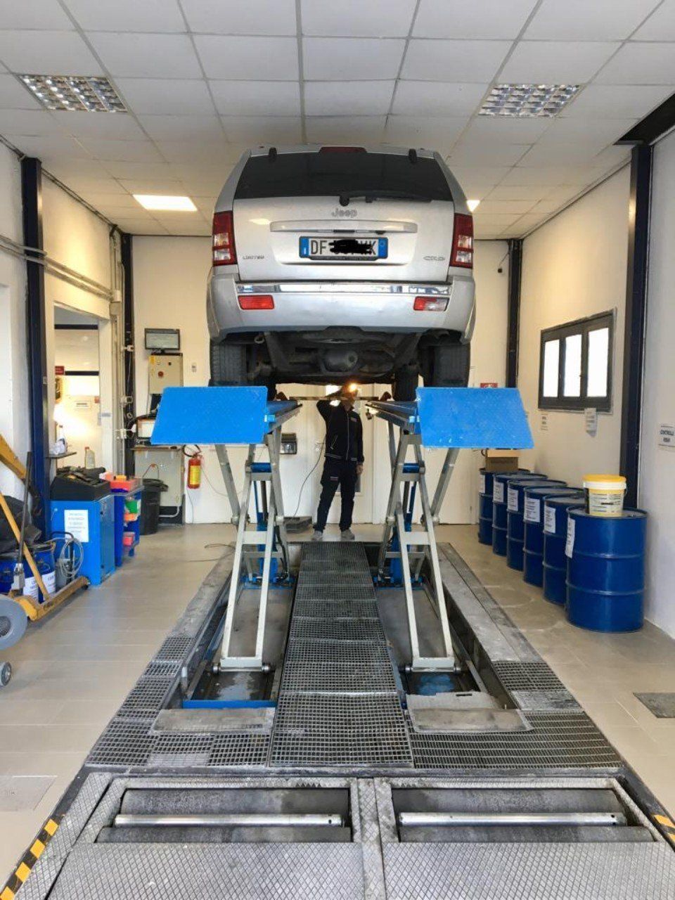 controllo auto per revisione