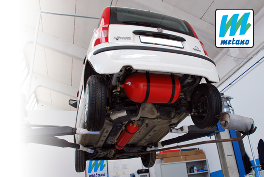 auto con bombola a gas