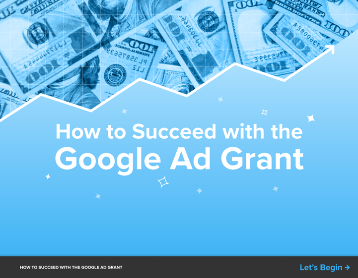 How to succeed with the Google Ad Grant - Resource Guide