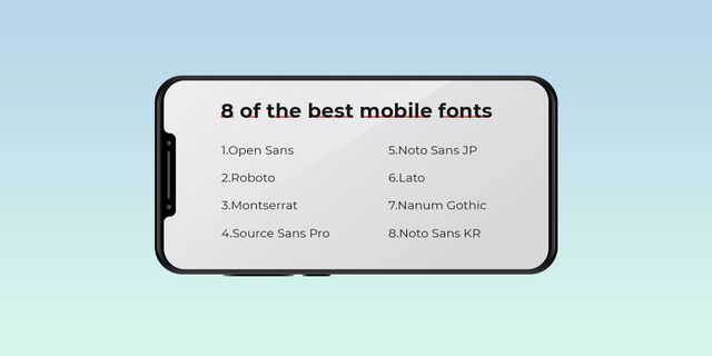 Check out the 8 Best for Mobile Web Design