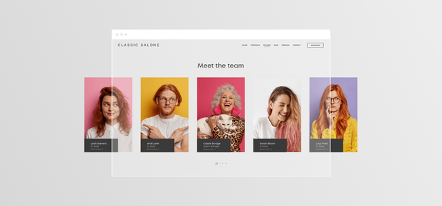 How to Upload Photos to Google Business Profile with a group of people outside a storefront