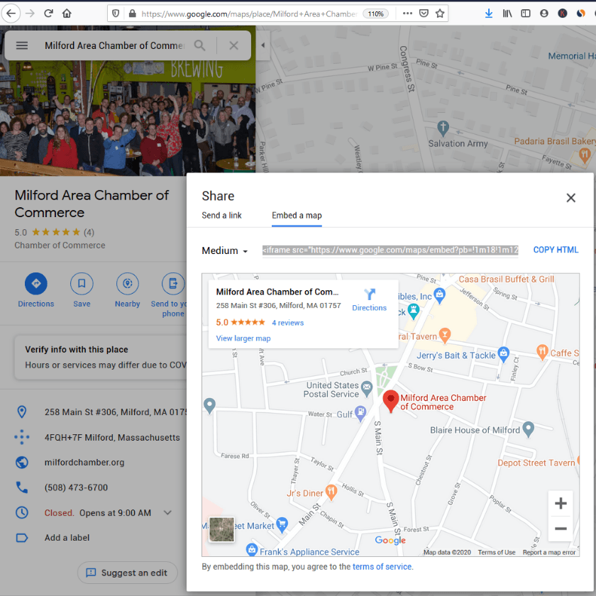 How do I make an embedded Google Map responsive?