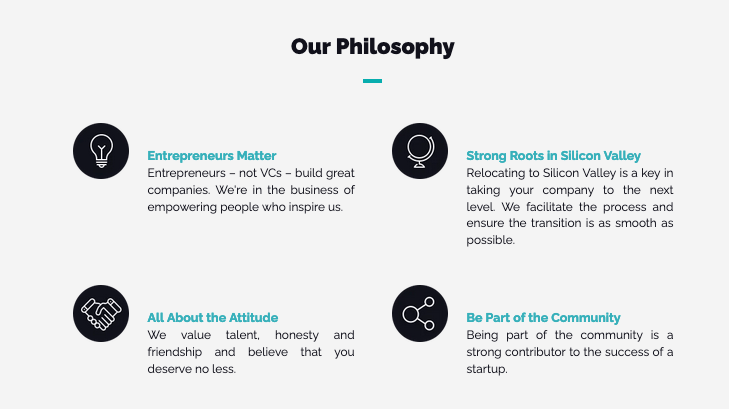 TLV Partners career page with information about their philosophy