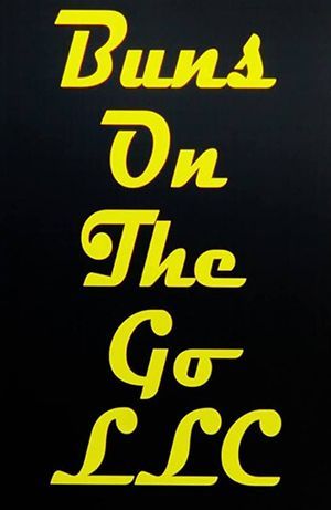 Yellow text on black background: 