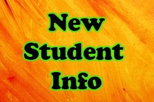 New Student Information