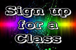 Sign Up for a Class