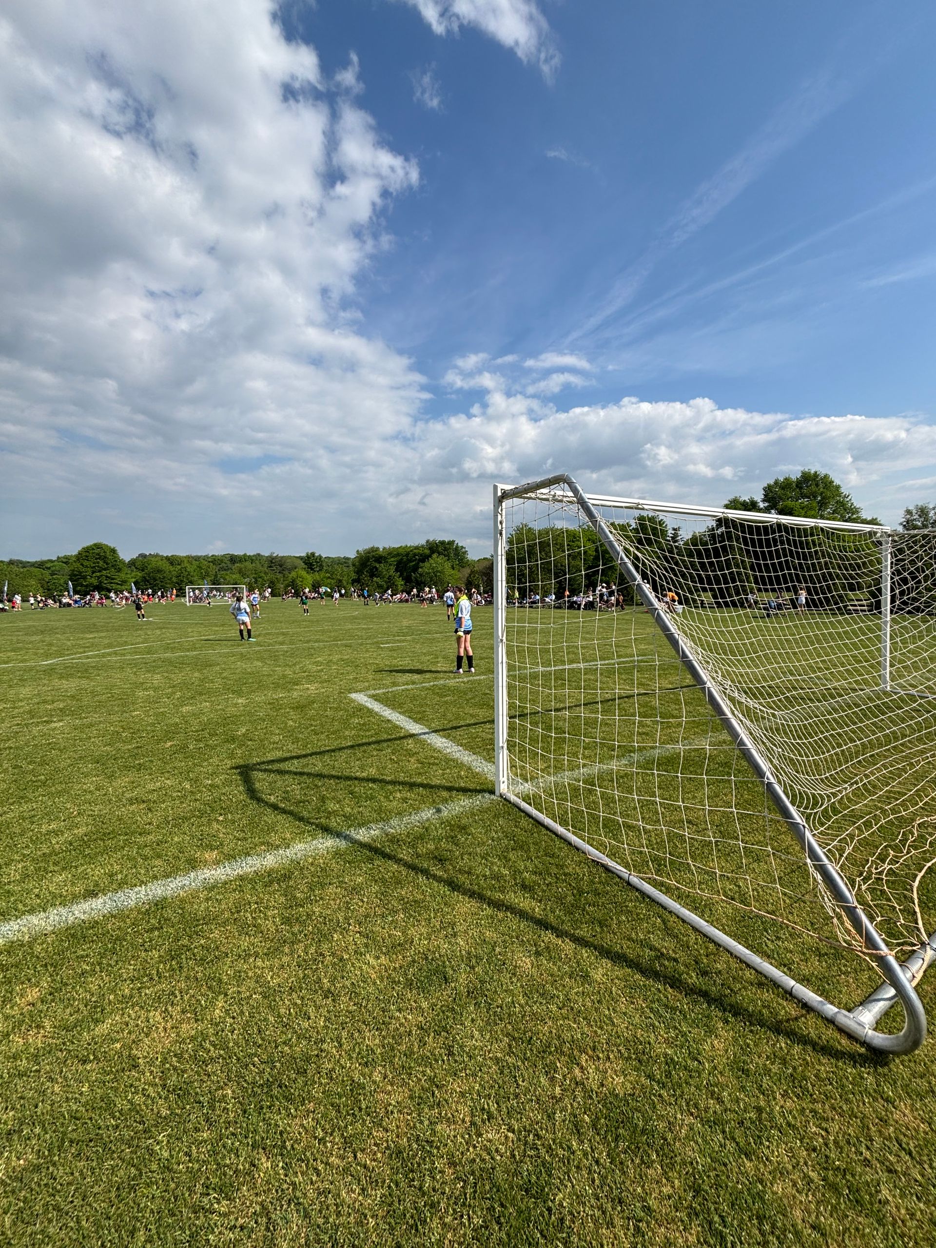 Goalie in Girls Soccer League