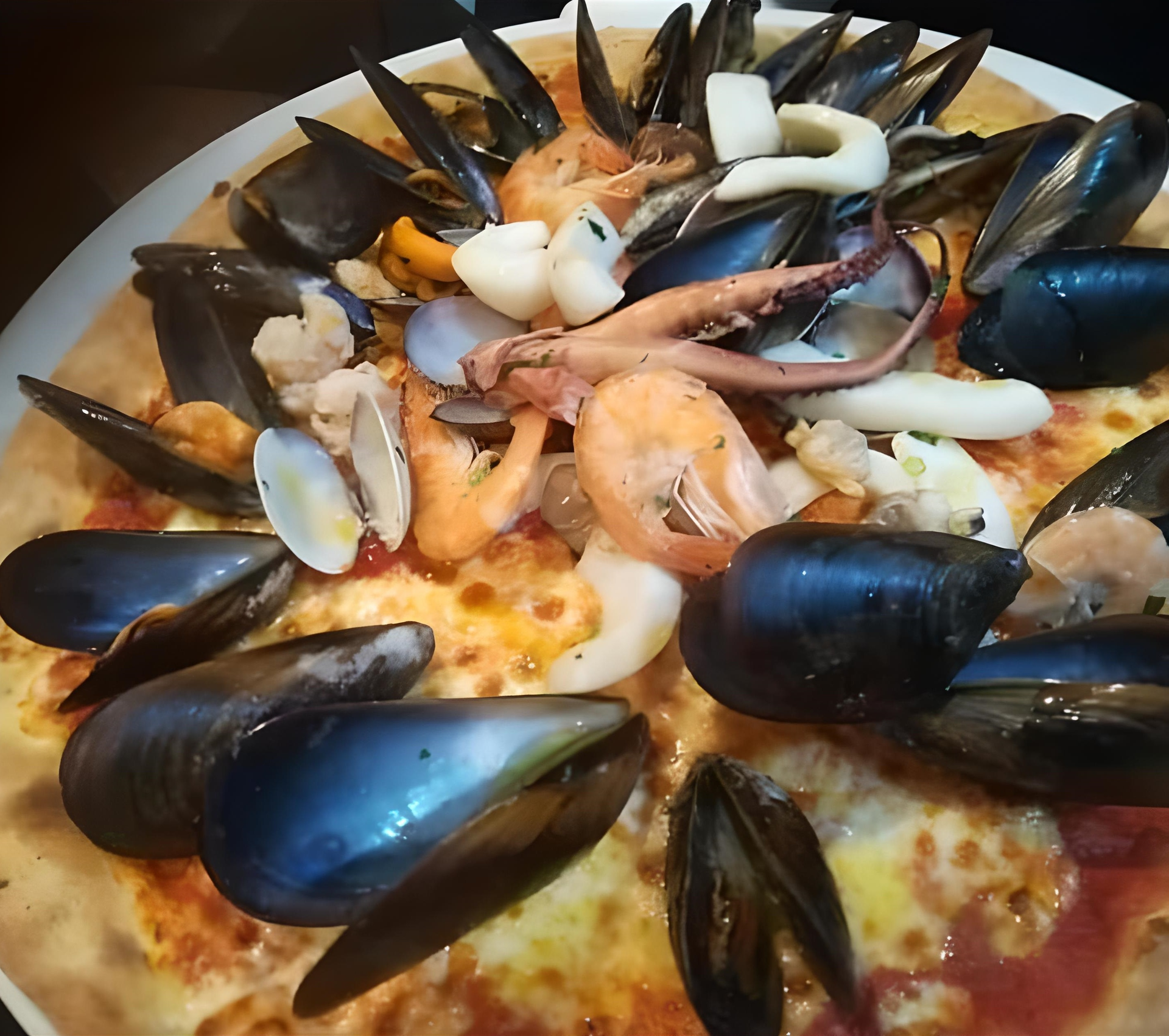pizza frutti di mare