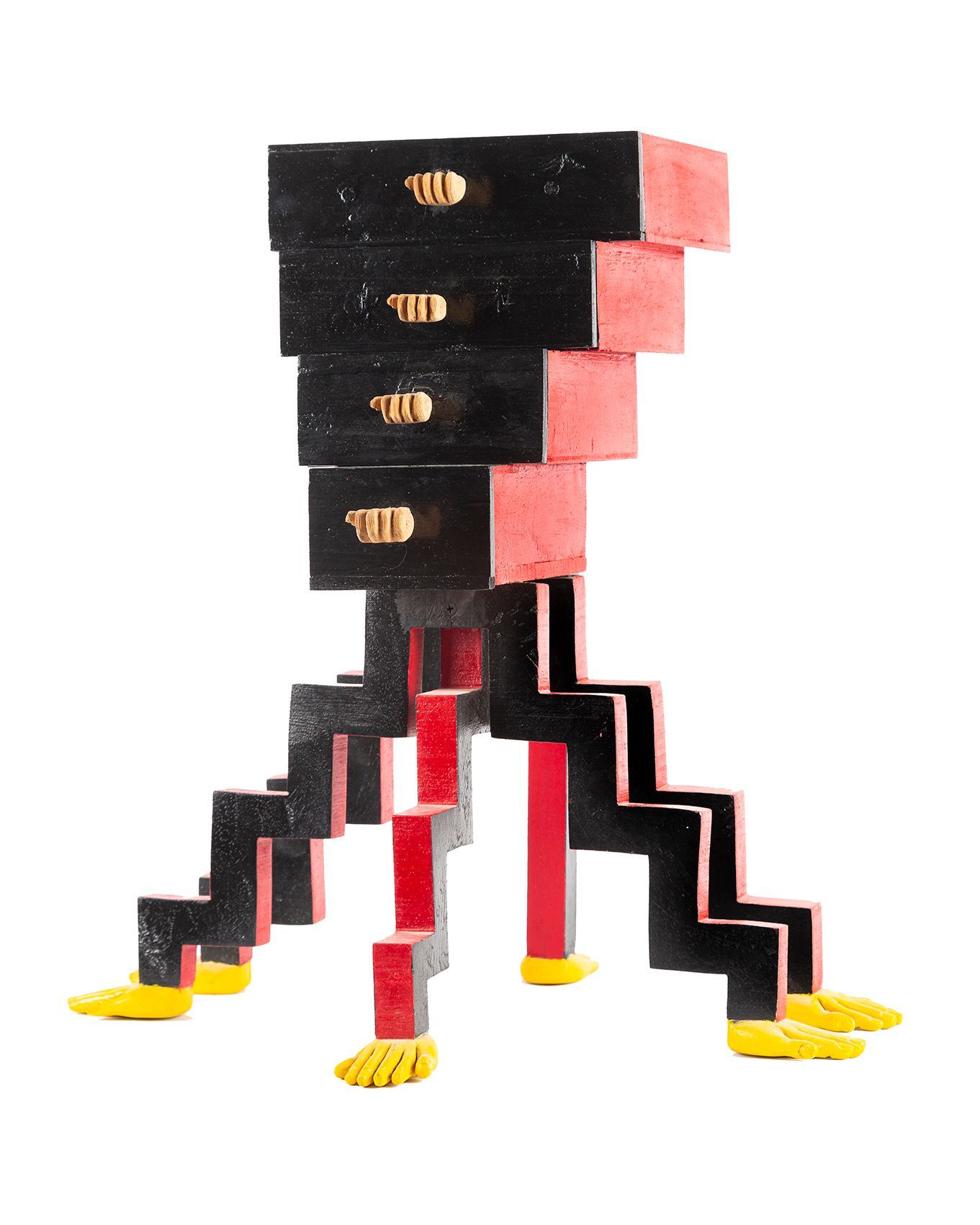 Cajonera de seis pies para Lemuel Gulliver, ca. 2017