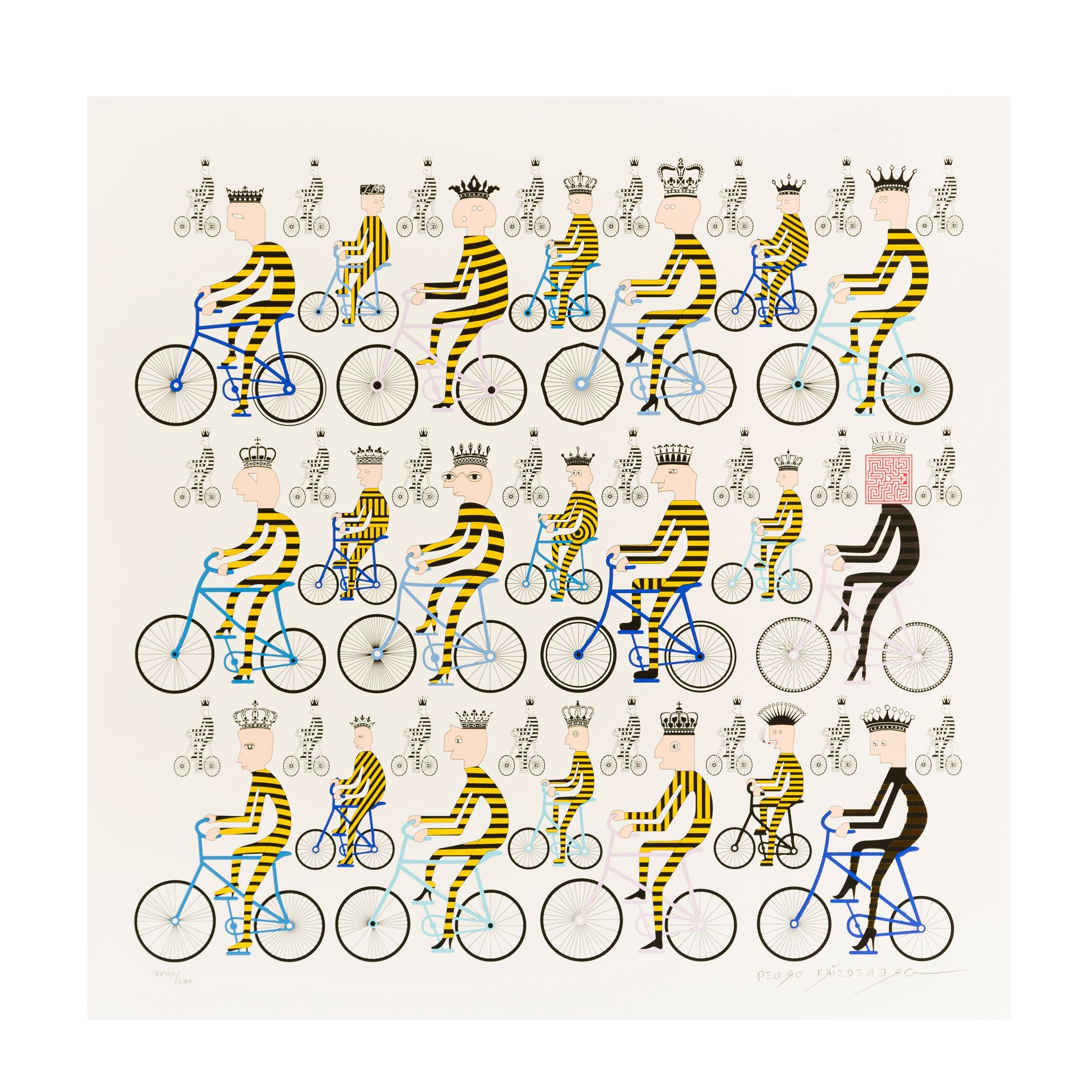 Carrera de reyes en bicicleta, 2022