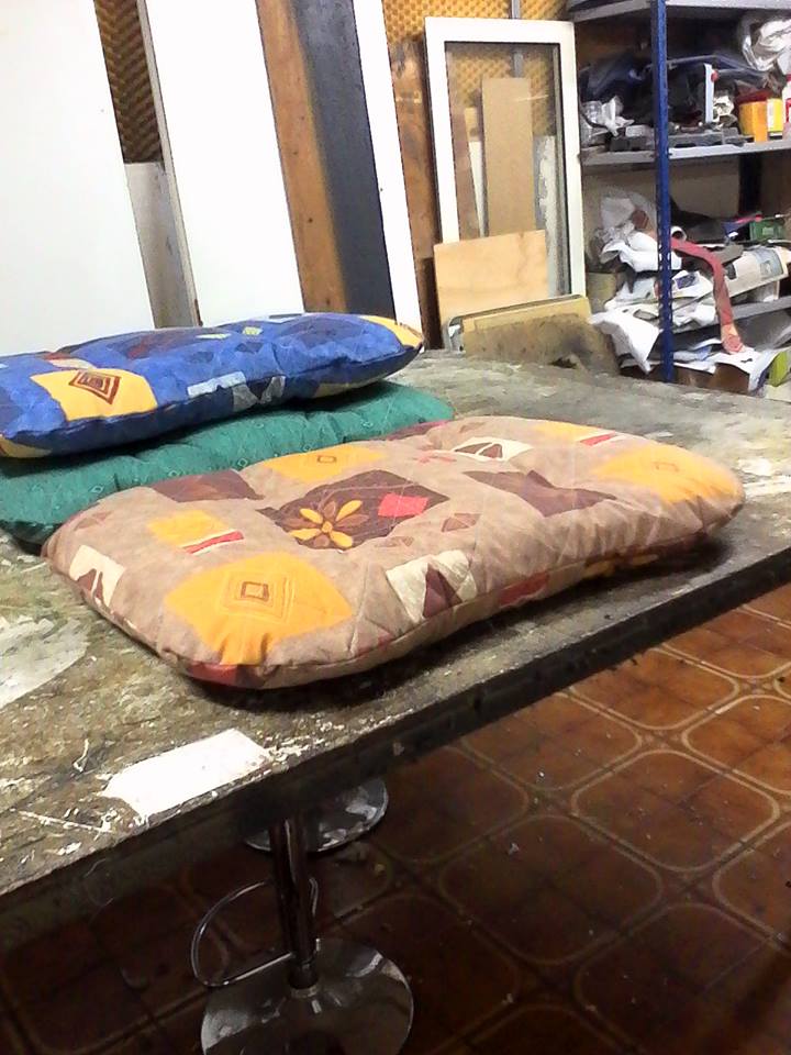 Materasso in poliuretano rivestito