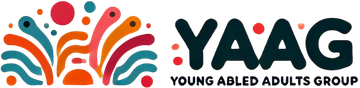 YAAG logo: colorful abstract design with the words YAAG and 