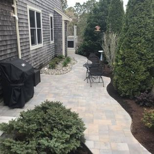 Stamped Concrete — Plymouth, MA — Lawrence Landscaping And Sons