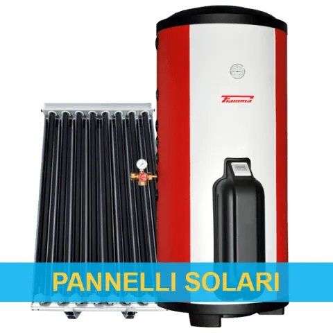 caldaia e pannello solare