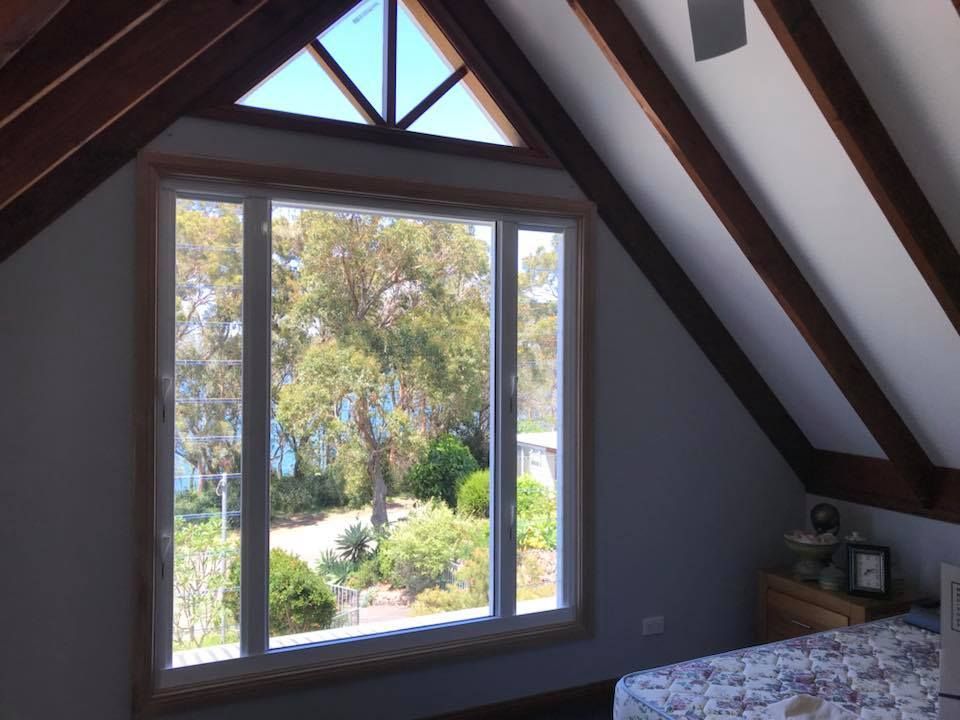 Attic Room with A Large Window — Master Glass & Glazing in Belmont, NSW