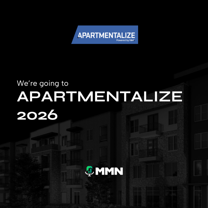 RETCON event graphic: eight headshots of speakers. Green city outline background with