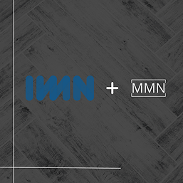 IMN + MMN text overlay on a textured gray background with white lines.