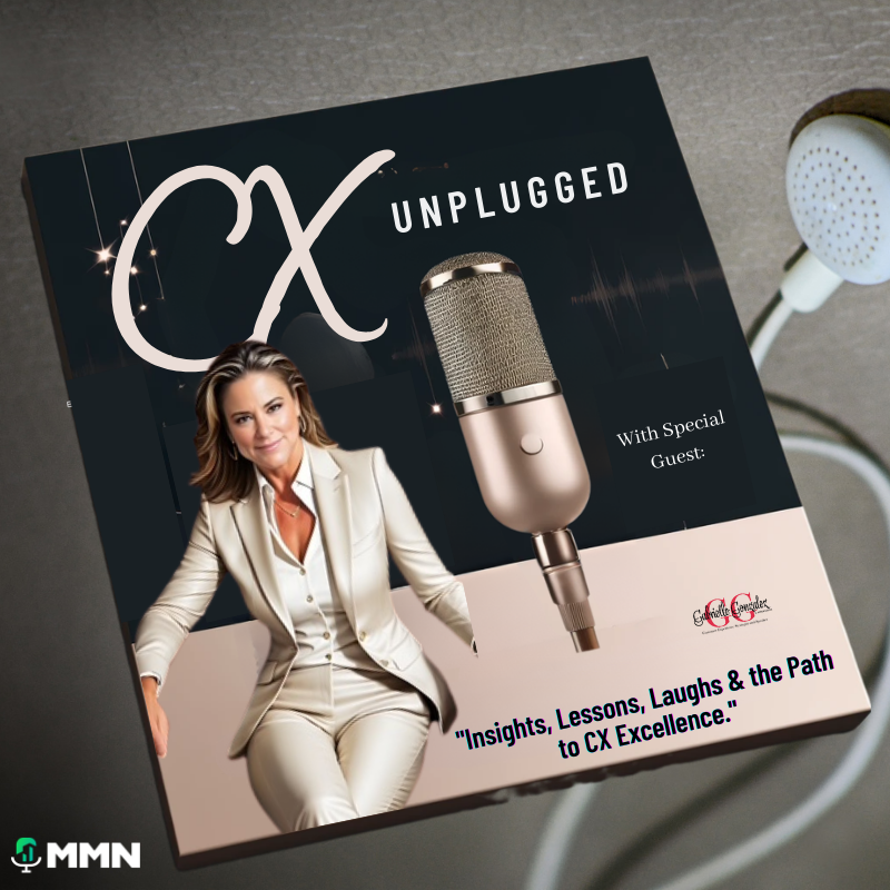 Podcast cover: Three men smiling. Title is 