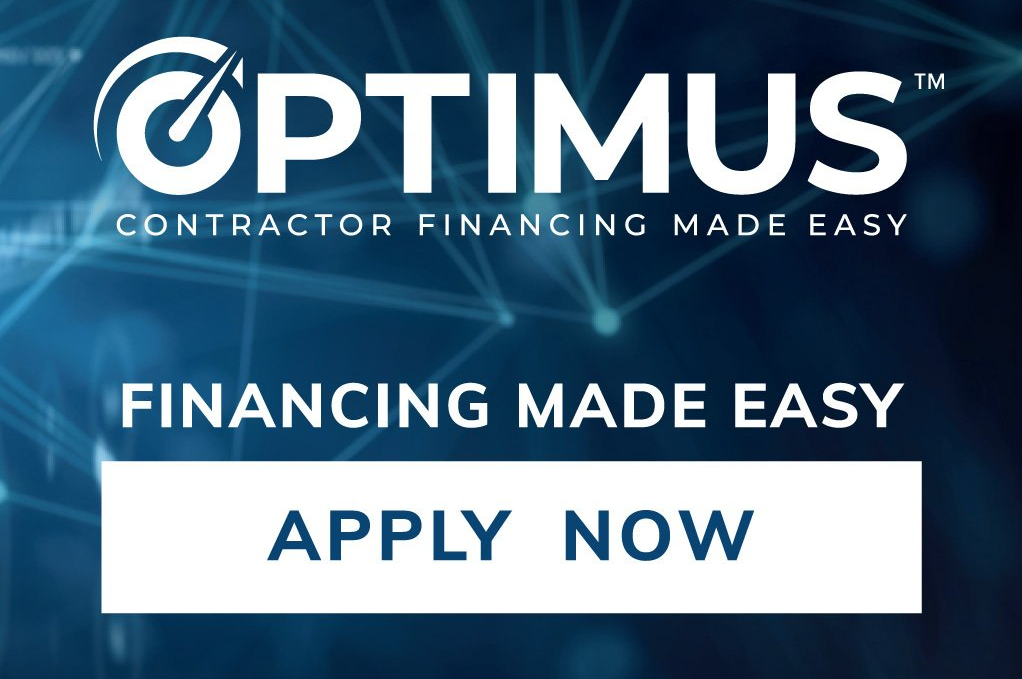 An advertisement for optimus financing made easy