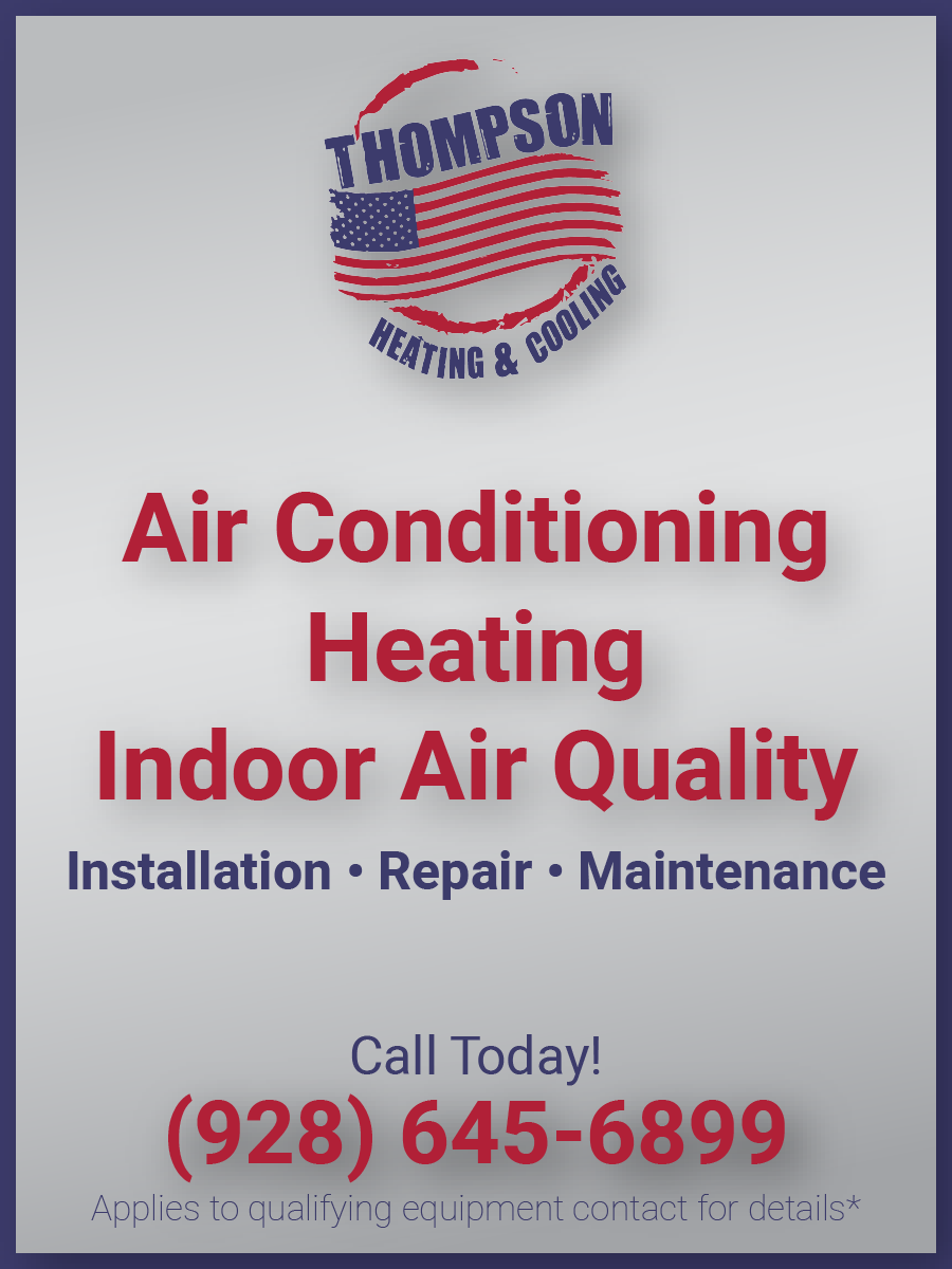 Thompson heating and cooling promotional graphic
