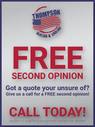 A free second opinion sign for thompson heating and cooling