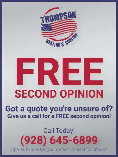 Thompson heating and cooling free second opinion promotion